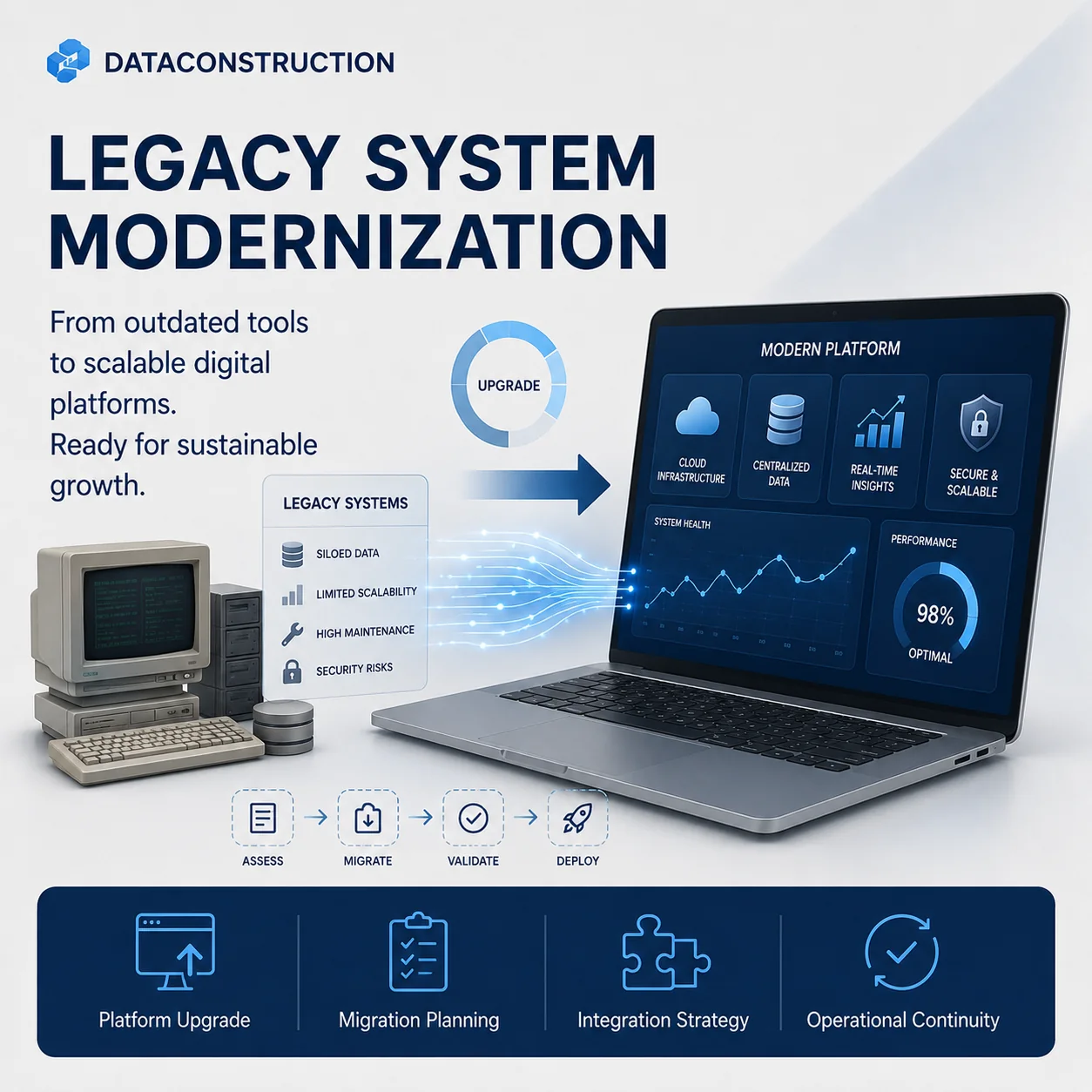 Legacy system modernization project