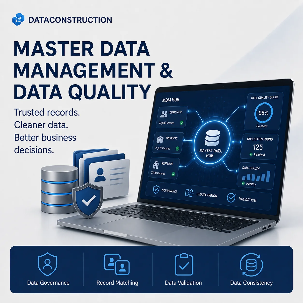 Master data management and data quality project