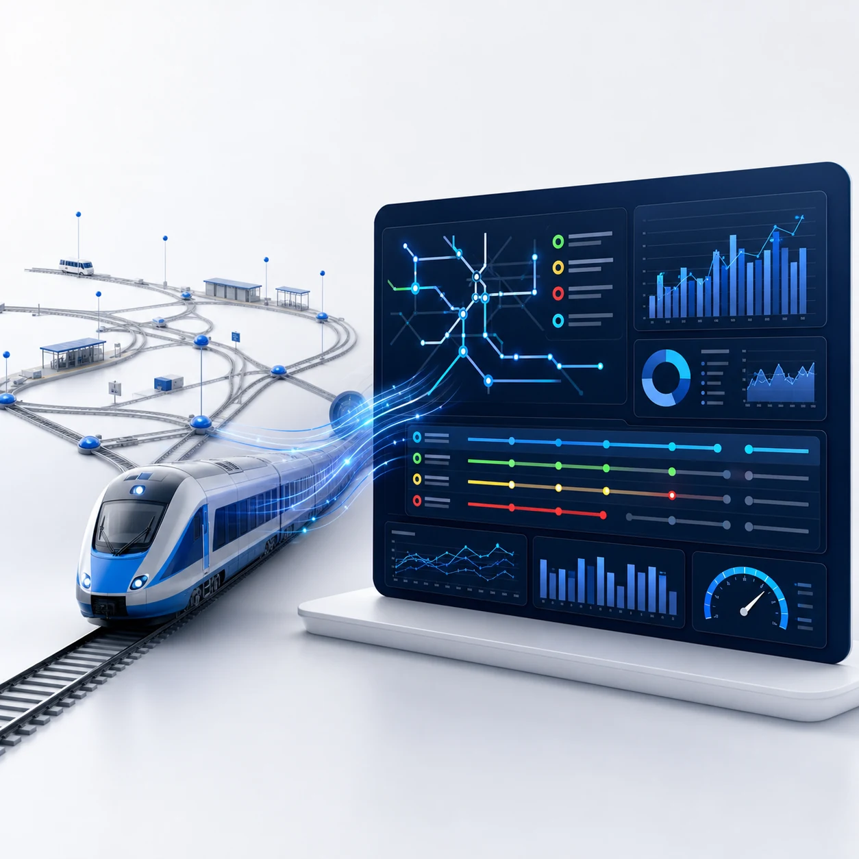 Railway business intelligence dashboard